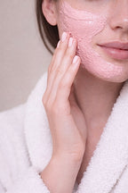 Rose purifying pink clay mask