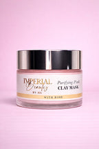 Rose purifying pink clay mask